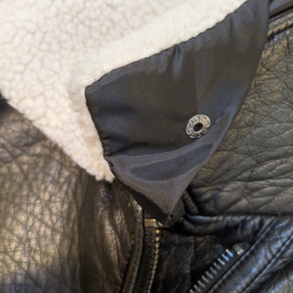 Faux Leather Biker Jacket Women's XL - Picture 11 of 13